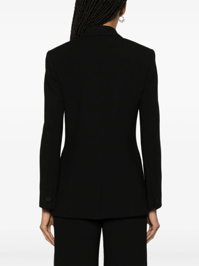 Shop Chloé Wool Tuxedo Coat Black