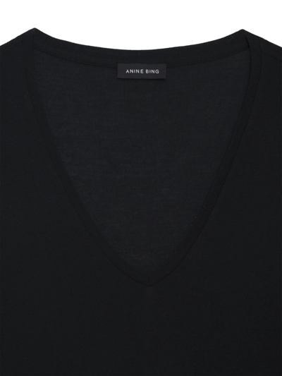 Shop Anine Bing Vale V-neck T-shirt