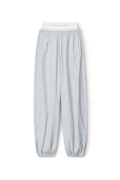 Shop Alexander Wang Layered Design Track Pants