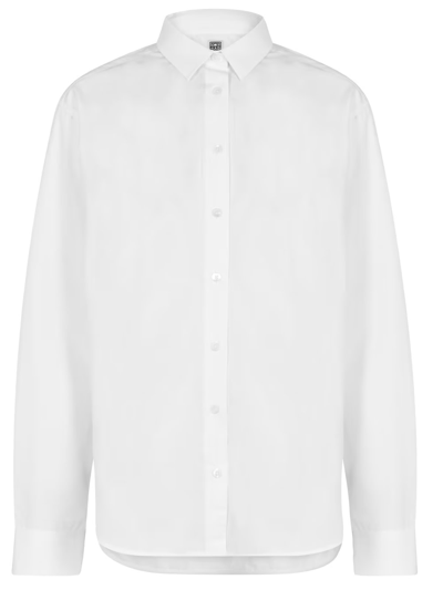 Shop Totême Toteme Signature Cotton Shirt