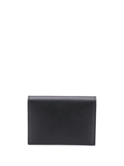 Shop Acne Studios Logo Print Leather Wallet