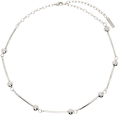 Shop Hugo Kreit Silver Particle Chain Necklace