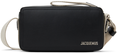 Shop Jacquemus Black Les Classiques 'le Cuerda Vertical' Bag In 990 Black