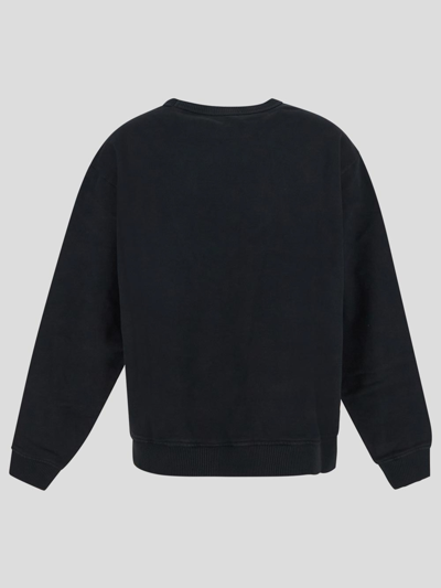 Shop Acne Studios Sudadera Negra In Black