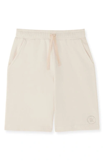Shop The Sunday Collective Kids' Natural Dye Sweat Shorts In Beechwood