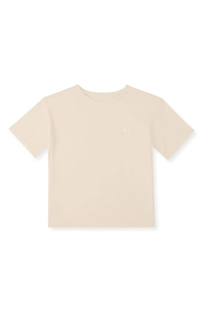 Shop The Sunday Collective Kids' Natural Dye Everyday Tee In Beechwood
