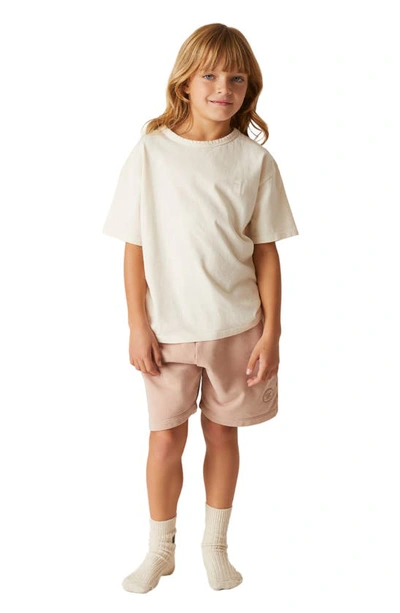 Shop The Sunday Collective Kids' Natural Dye Everyday Tee In Beechwood
