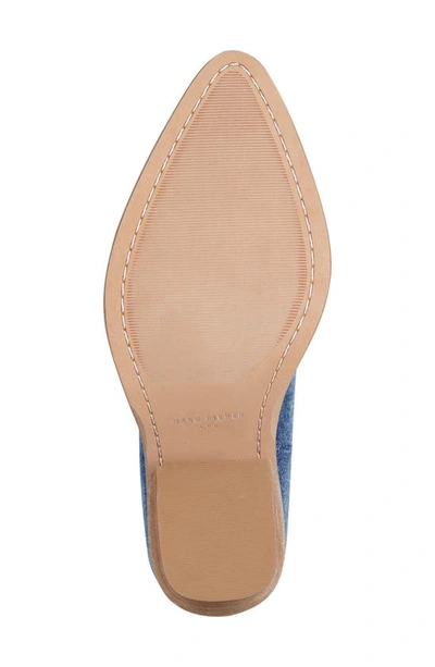 Marc Fisher Ltd Jalella Pointed Toe Western Boot In Medium Blue 420