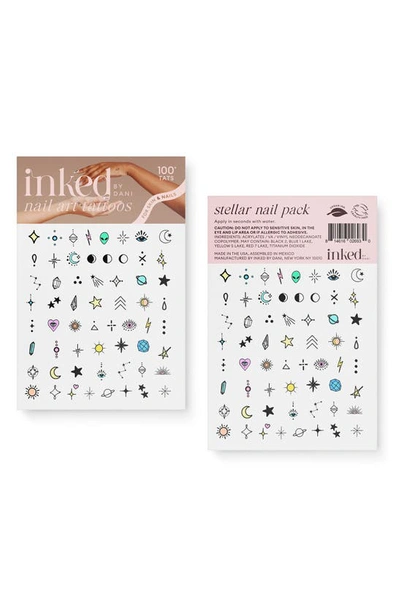 Inked By Dani Stellar Nail Art Temporary Tattoos In Multi