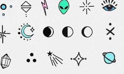 Inked By Dani Stellar Nail Art Temporary Tattoos In Multi