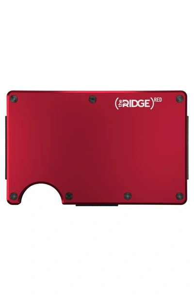 Shop The Ridge Ridge Wallet In Ridge Red