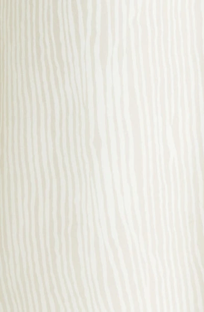 Atm Anthony Thomas Melillo Combo Silk Charmeuse Skirt In Beach Pebble In Beach Pebble Combo