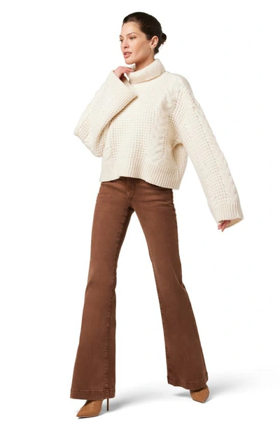 Joe's The Molly High Waist Flare Trouser Jeans In Walnut