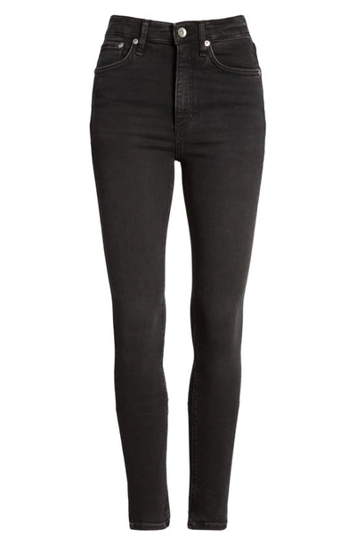 Rag & Bone Nina Coated High-rise Skinny Jeans In Highland1