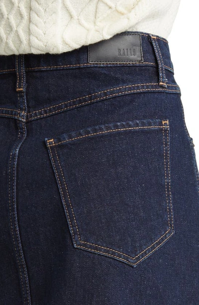 Rails Canyon Denim Skirt In Midnight Blues