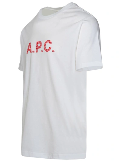 Shop Apc A.p.c. T-shirt James In White