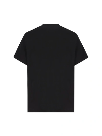 Shop Burberry T-shirts And Polos In Black