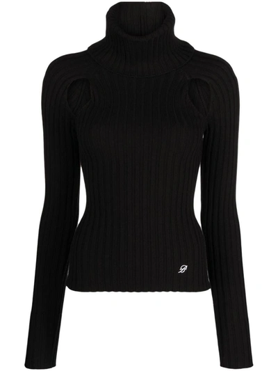 Shop Blumarine Sweaters Black