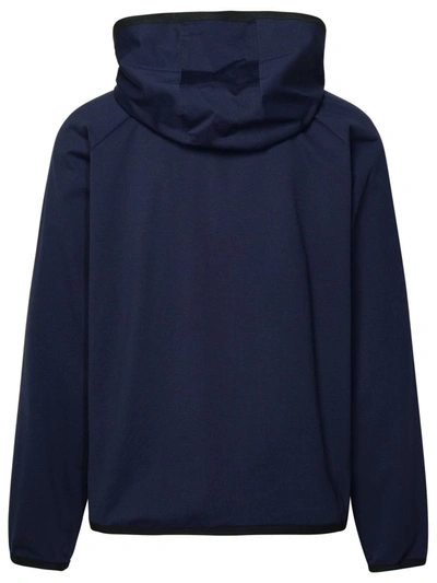 Shop Dolce & Gabbana Blue Cotton Blend Jacket In Navy
