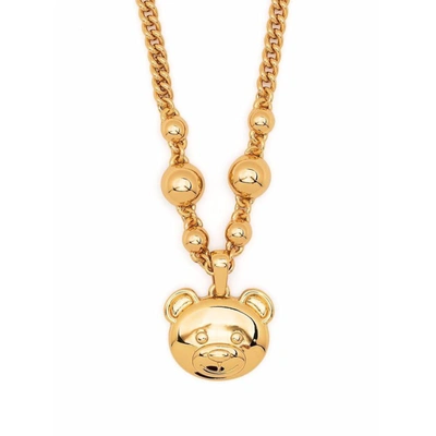 Shop Moschino Jewellery In Gold