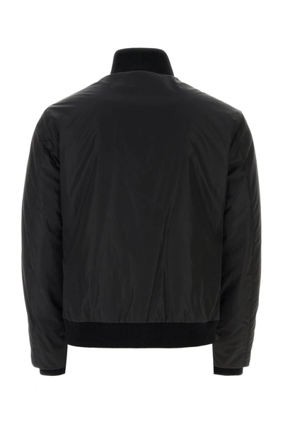 Shop Palm Angels Jackets In Blackoff