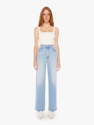 Shop Mother The Maven Sneak Limited Edition Jeans In Blue