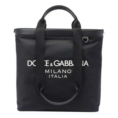 Shop Dolce & Gabbana Logo In Black