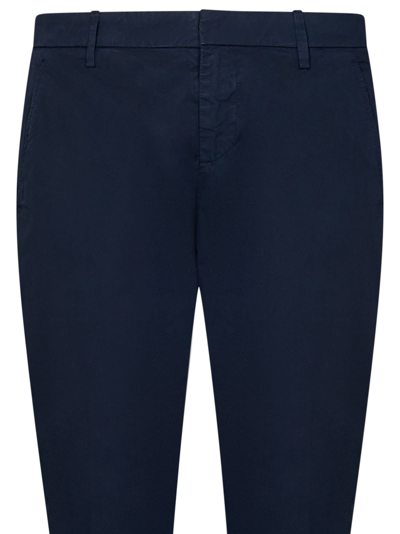 Shop Dondup Gaubert Trousers In Blue