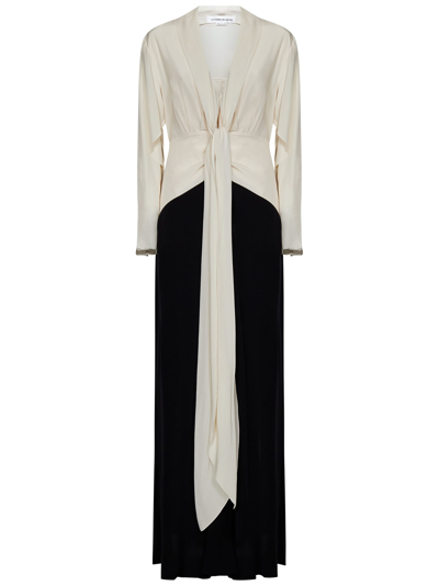 Shop Victoria Beckham Dress In Cream