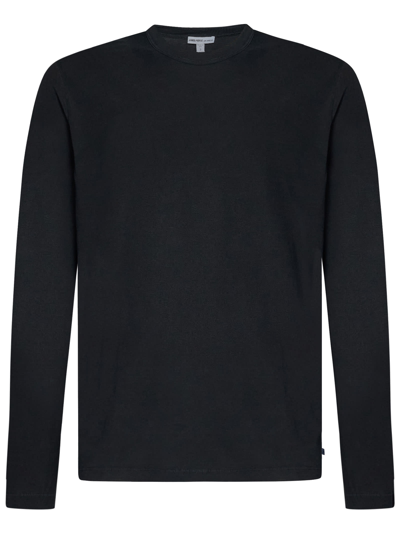 Shop James Perse T-shirt In Carbon