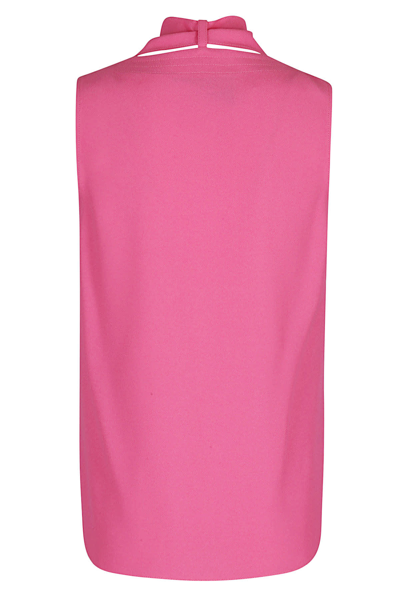 Shop Moschino Camicia In Fuxia