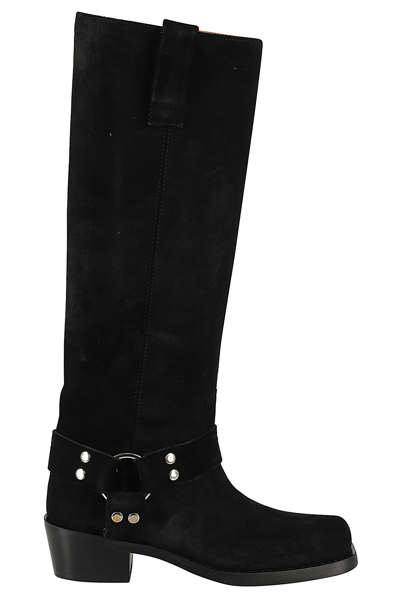 Shop Paris Texas Roxy Tall Boot In Black