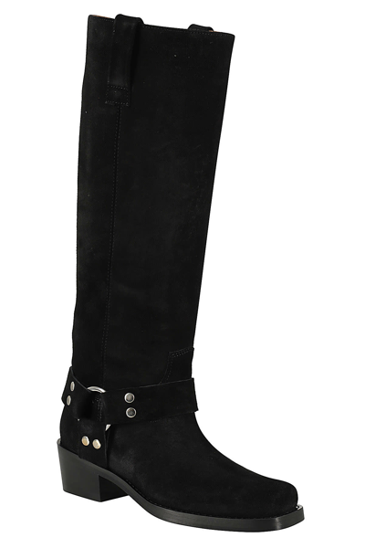 Shop Paris Texas Roxy Tall Boot In Black