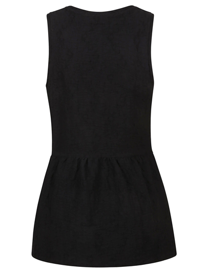 Shop Jil Sander Sleeveless Dress In Black