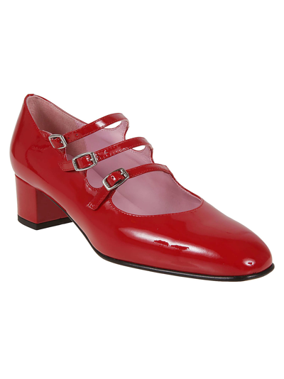 Shop Carel Kina Patent Leather In Red Patent Leather