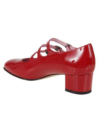 Shop Carel Kina Patent Leather In Red Patent Leather