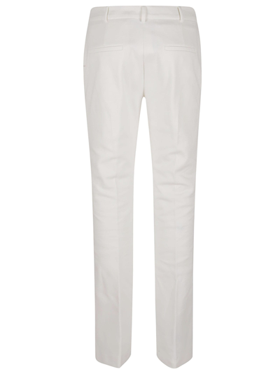 Shop Sportmax Pontida Pants In Bianco