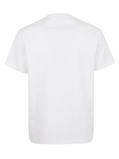 Shop Alexander Mcqueen T-shirt In White Indigo