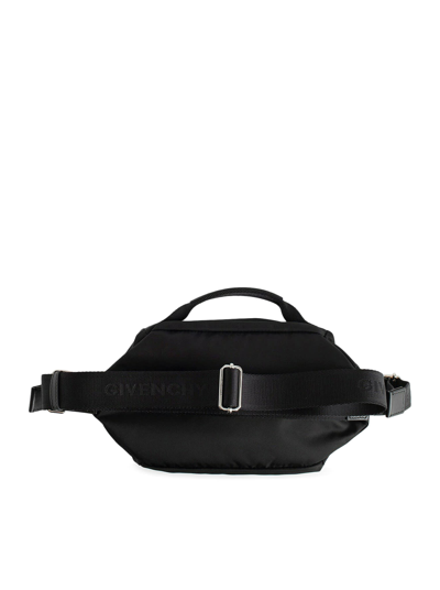 Shop Givenchy G-zip Bumbag In Black White