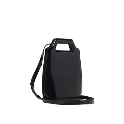 Shop Ferragamo Wanda Mini Bag In Black