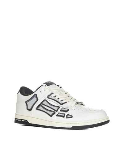 Shop Amiri Sneakers In White/black