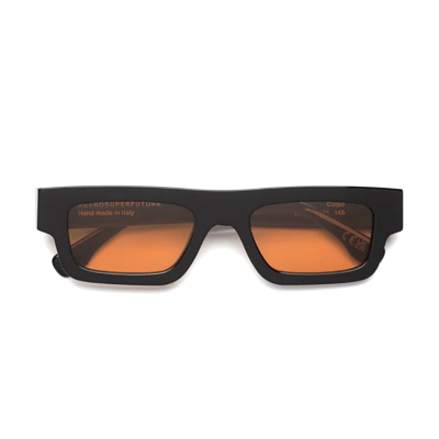 Shop Retrosuperfuture Colpo Refined Sunglasses In Nero