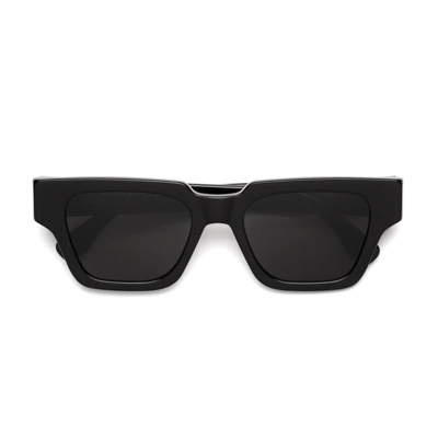 Shop Retrosuperfuture Storia Black Sunglasses In Nero
