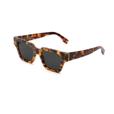 Shop Retrosuperfuture Storia Spotted Havana Sunglasses In Arancione