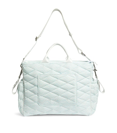 Shop Missoni Zigzag Baby Changing Bag In Blue