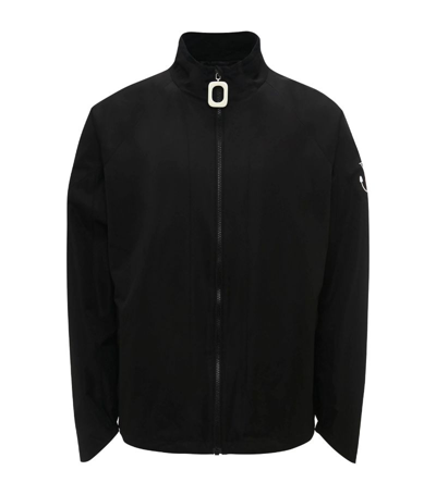 Shop Jw Anderson Zip-up Track Jacket In Black