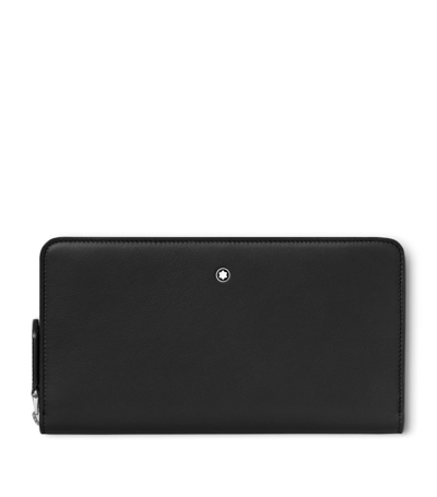 Shop Montblanc Leather Meisterstück Selection Soft Wallet In Black