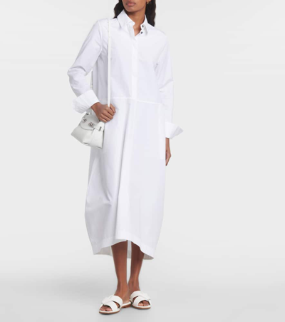 Ferragamo Pantoletten Aus Leder In Weiss