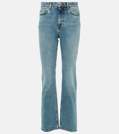 Shop Tove Marlo Straight Jeans In Blau