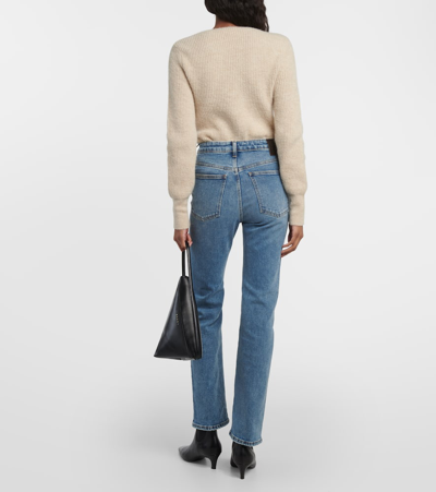 Shop Tove Marlo Straight Jeans In Blau